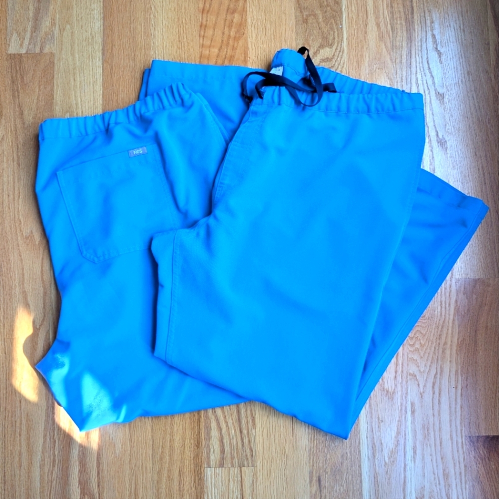 Figs Pisco Basic Scrub Pants 4XL Color Ceil Bundle Of 2 Pairs